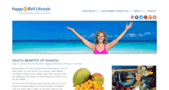 Desktop Screenshot of happywelllifestyle.com